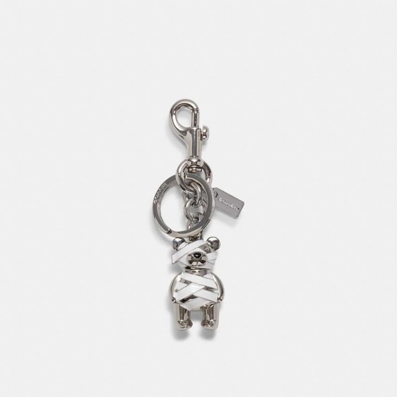 Coach Accessories - Coach Halloween Mummy  Bear Bag Charm Keychain NWT